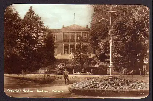 67260 AK Misdroy Kurhaus Parkseite 1930