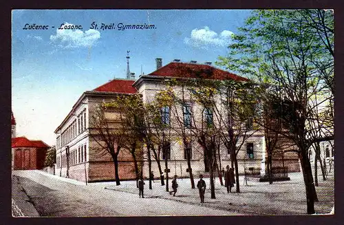 44348 AK Losonc Lucenec Slowakei 1927 Gymnasium
