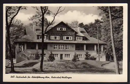 46978 AK Hadersdorf-Weidlingau Wien Penzing DAF Schule f. Arbeitsführung um 1940