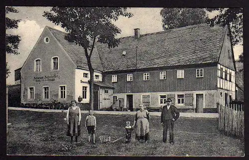 64172 AK Voigtsdorf über Freiberg 1940 Restaurant Felsenkeller