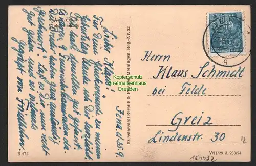 151492 AK Jena Thür 1955 Johannisstraße Tor