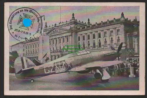 151582 AK Leipzig 1940 1940 erobertes englisches Flugzeug