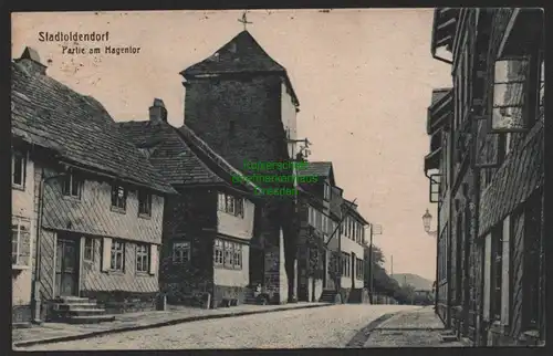 151518 AK Stadtoldendorf 1922 Partie am Hagentor