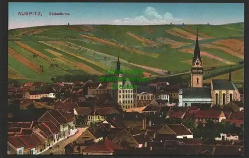 143870 AK Hustopece Auspitz Südmähren Weinstadt um 1920