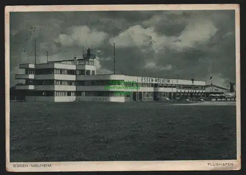 155277 AK Essen Mülheim 1937 Flughafen