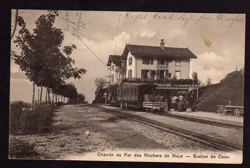 27437 AK Chemin de Fer des Rochers de Naye Station Caux