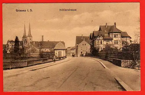 62881 AK Grimma Köhlerstrasse 1917 Feldpost