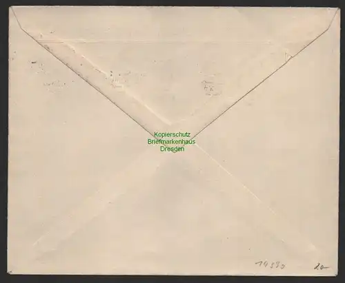 B14390 Brief Oberschlesien 1921 Kreuzburg Tag der Abstimmung 20.3. nach Sagan