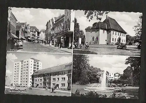 20917 AK Itzehoe um 1960 Marienburger Platz Prinzesshof Breitestraße