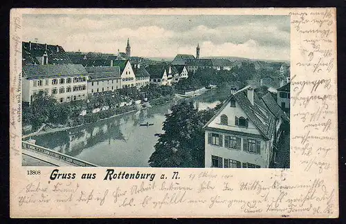 73888 AK Rottenburg am Neckar 1901