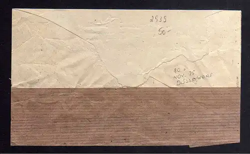 h2939 Handstempel Bezirk 29 Möckern Briefteil gepr. BPP