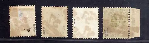 h2319 Handstempel Bezirk 37 Boizenburg Bhf 4 Werte 2 12 Pfg. * / ** gestempelt