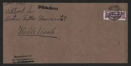 B14272 DDR ZKD Brief 1957 13 1600 Berlin Ministerien Staatssekretariat für Hochs