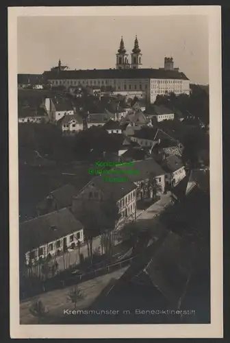151833 AK Kremsmünster mit Benediktinerstift um 1935 Oberösterreich