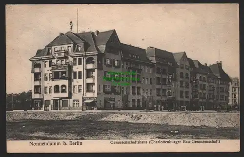 151712 AK Nonnendamm bei Berlin 1916 Genossenschaftshaus Charlottenburger Bau