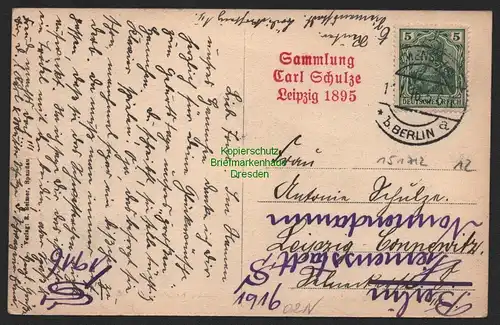 151712 AK Nonnendamm bei Berlin 1916 Genossenschaftshaus Charlottenburger Bau