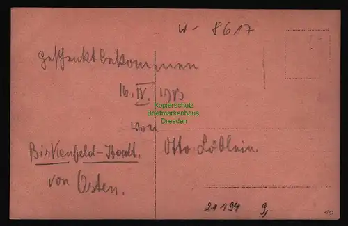 21194 AK Birkenfeld Stadt von Osten, ungelaufen , beschrieben