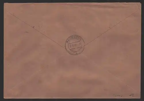B-14447 Brief DR 776 778 Eilboten Hoppegarten bei Berlin 1941 nach Radeberg