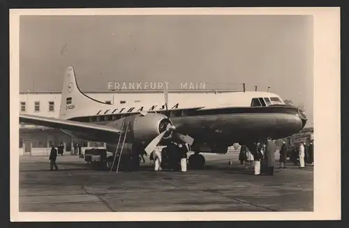 B-14534 BRD  205 1.4.55 Frankfurt Main Eröffnungsflug Deutsche Lufthansa 1955