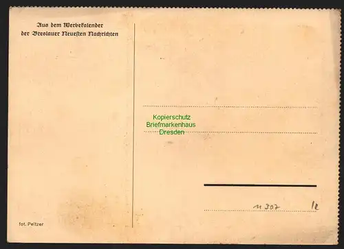 B11307 AK Oels Olesnica Hof des Renaissanceschlosses um 1940 Breslauer Neueste