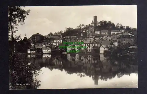 131500 AK Bad Lobenstein Burgruine  Panorama 1934