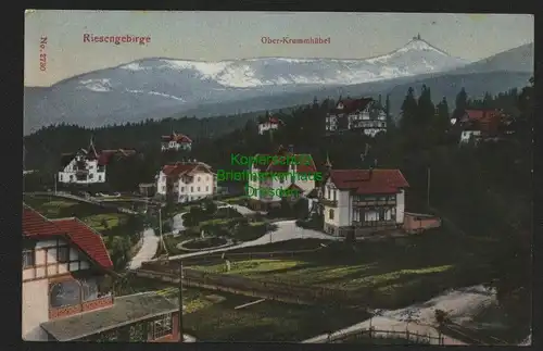 134625 AK  Riesengebirge 1910 Ober-Krummhübel