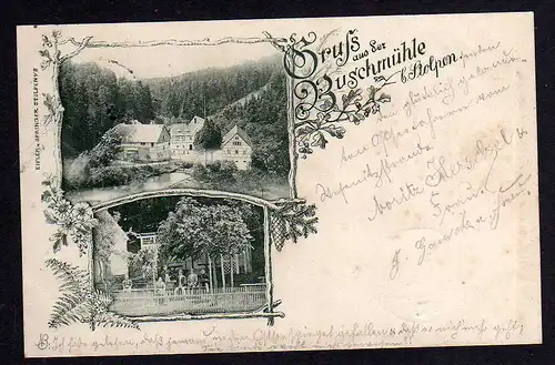 92166 AK Buschmühle bei Stolpen 1902