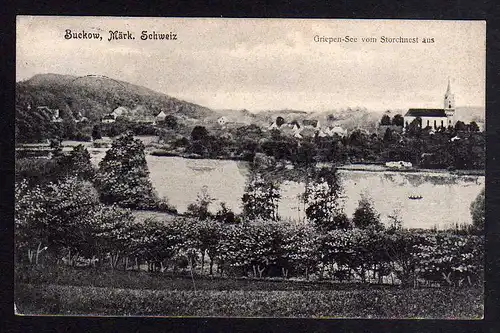 92882 AK Buckow Märkische Schweiz Griepensee 1908