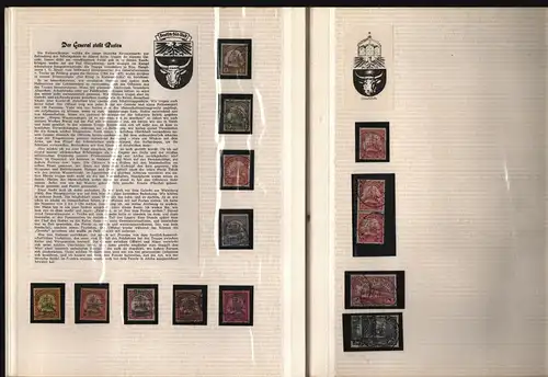 B13514 Deutsche Kolonien Deutsch Südwestafrika Marken Stempel Geldscheine