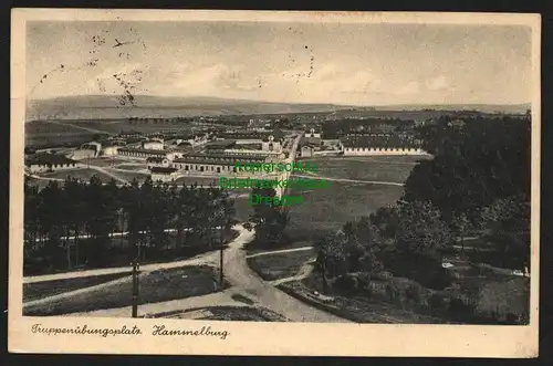 140394 AK Truppenübungsplatz Hammelburg 1937