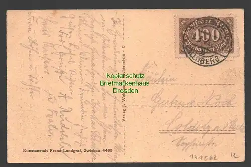 141062 AK Lichtenstein-Callnberg 1923 Parkschlösschen
