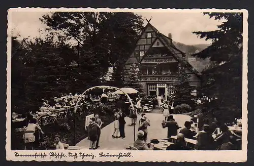 60357 AK Pötzscha Gasthof Bauernhäusel Hotel Restaurant um 1935