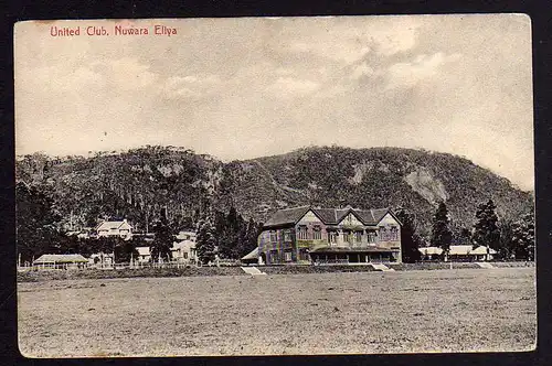 75115 AK United Club Nuwara Eliya Ceylon um 1910