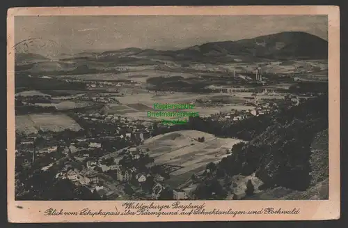 152033 AK Waldenburger Bergland 1943 Blick vom Schipkapass über Bärengrund