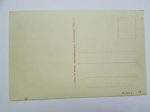 63022 AK Sowetsk Tilsit Hohe Straße Möbel Geschäft um 1910