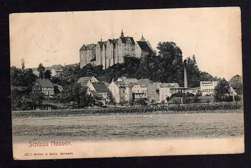 94587 AK Schloss Nossen 1908 Brück & Sohn 4311