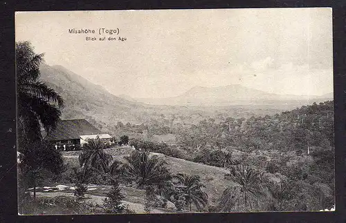 95122 AK Misahöhe Togo Blick auf den Agu 1909