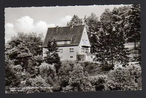 99388 AK Kirchhundem Sauerland Haus Hügel 1965