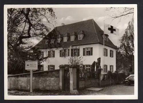 99144 AK Holzhausen Porta Westfalica DRK Mütterkurheim 1956 Deutsches Rotes Kreu