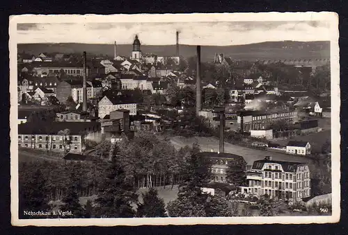 99107 AK Netzschkau im Vogtland Fotokarte 1940