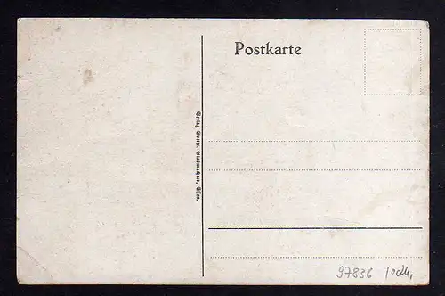 97836 AK Kriegswahrzeichen genagelt von der 131. Gemeindeschule Berlin Entwurf P