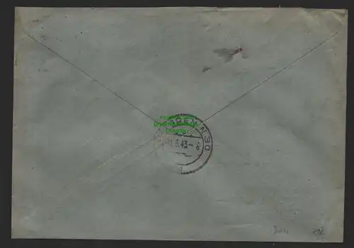 B9711 R-Brief Gebr. Hörmann A.-G. Schneidemühl 1 b 257  Richard Walter 1943