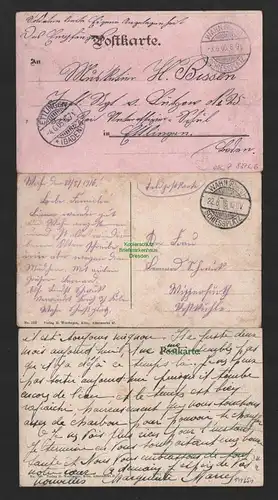 144651 3 AK Schießplatz Wahn Litho 1905 Post Commandantur Kantine 1916