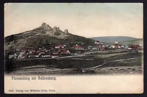 72700 AK Flossenbürg mit Schlossberg