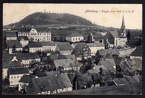 71881 AK Altenberg Erzgebirge 1914