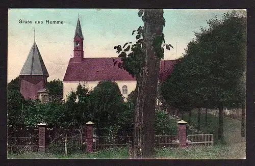 78936 AK Hemme Kirche 1909