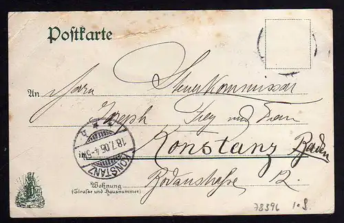 78396 AK Riesengebirge Krummhübel 1905