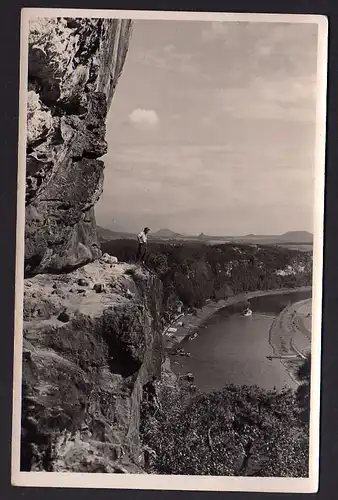 78129 AK Sächsische Schweiz Bergsteiger Kletterer