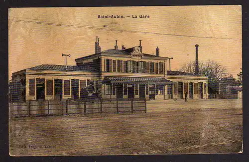 92788 AK Saint-Aubin La Gare 1907