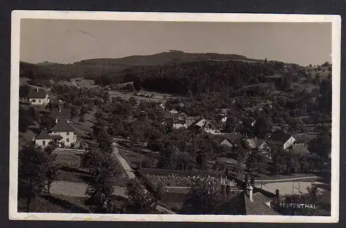 92902 AK Teufenthal Aargau 1929 Fotokarte